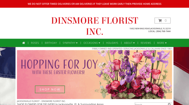 dinsmoreflorist.com