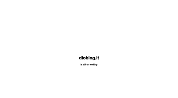 dioblog.it