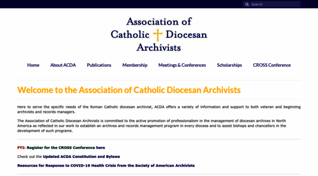 diocesanarchivists.org