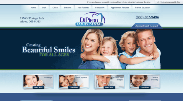 dipierofamilydental.com