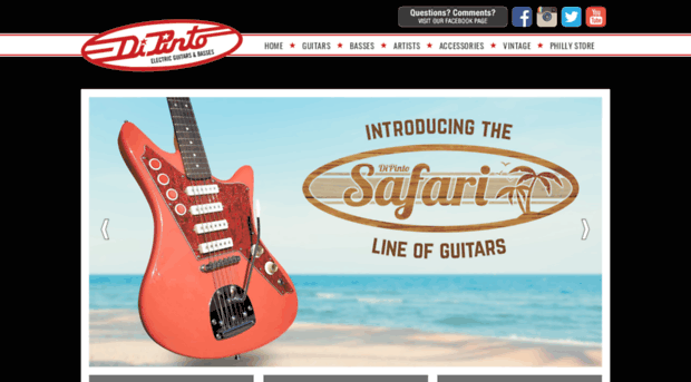 dipintoguitars.com