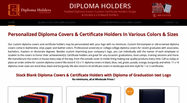 diplomaholders.com