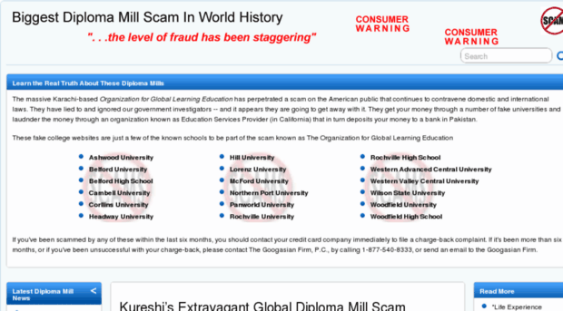 diplomamillscam.com