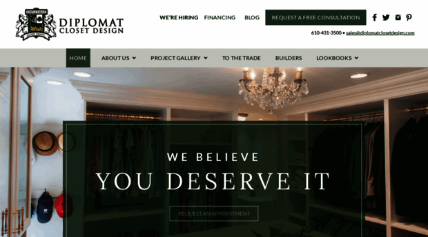 diplomatclosetdesign.com