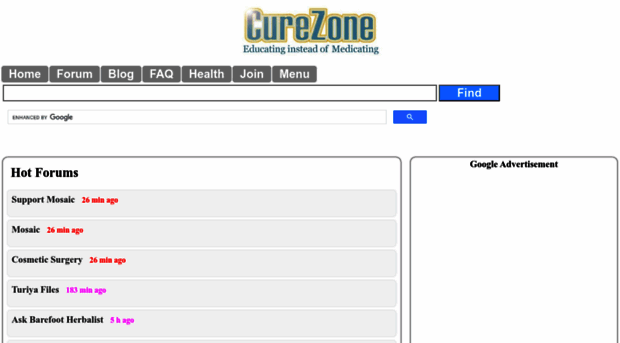 dir.curezone.com