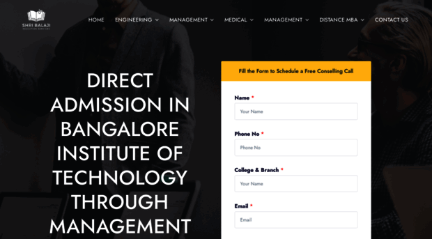 directadmissioninbangaloreinstituteoftechnology.com