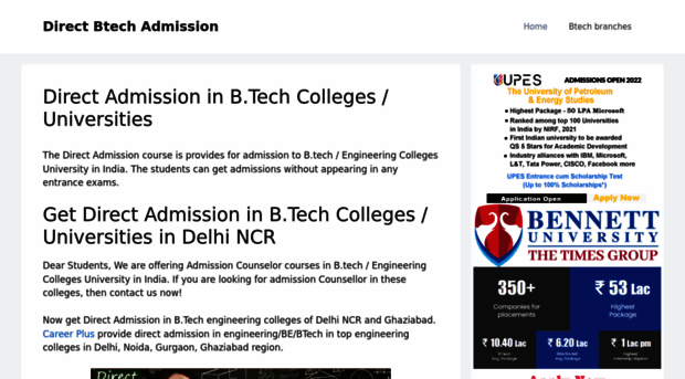 directbtechadmission.in