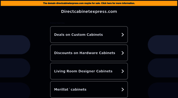 directcabinetexpress.com