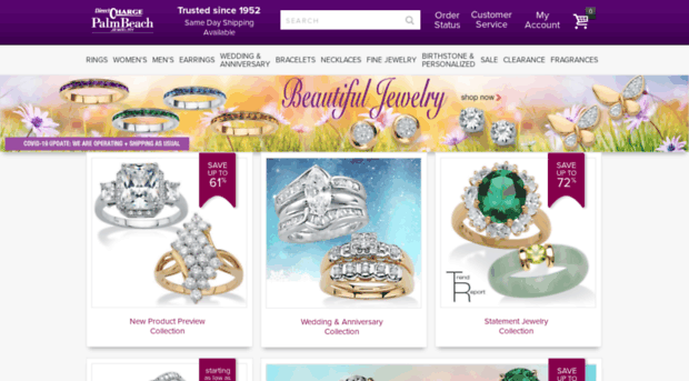 Palm beach sale jewelry website