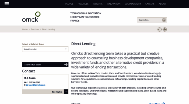 directlending.orrick.com