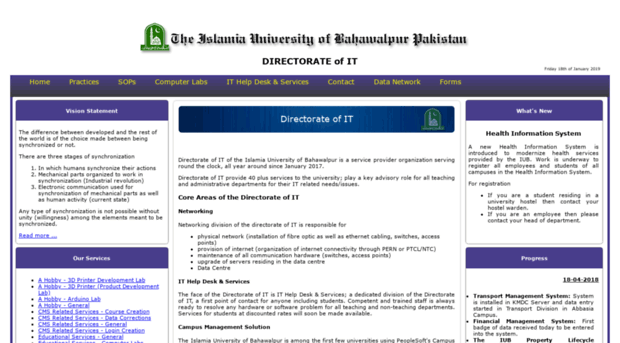 directorate-of-it.iub.edu.pk