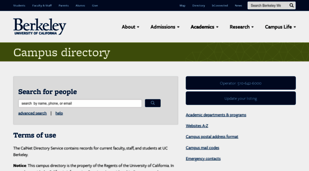 directory.berkeley.edu