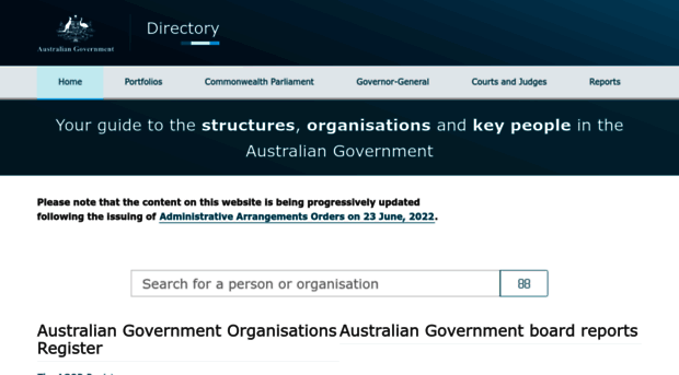 directory.gov.au