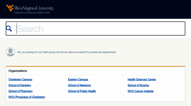 directory.hsc.wvu.edu