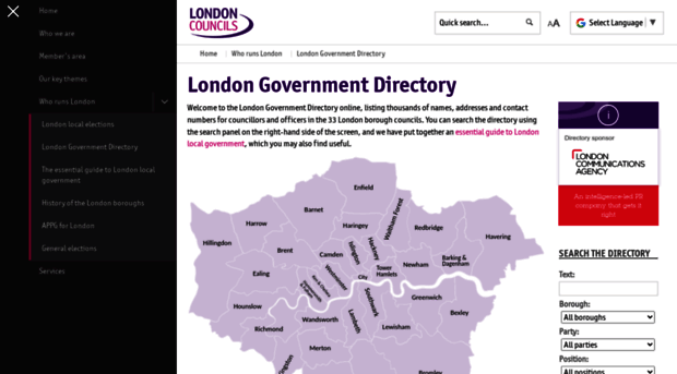 directory.londoncouncils.gov.uk