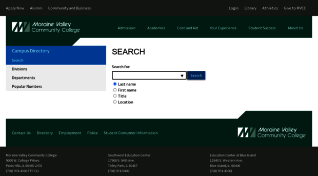 directory.morainevalley.edu