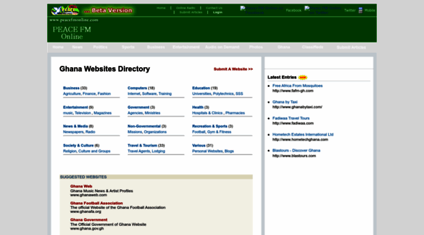 directory.peacefmonline.com