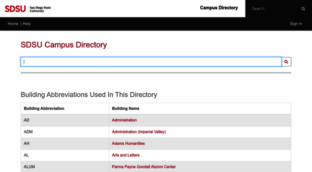 directory.sdsu.edu