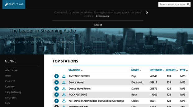 directory.shoutcast.com