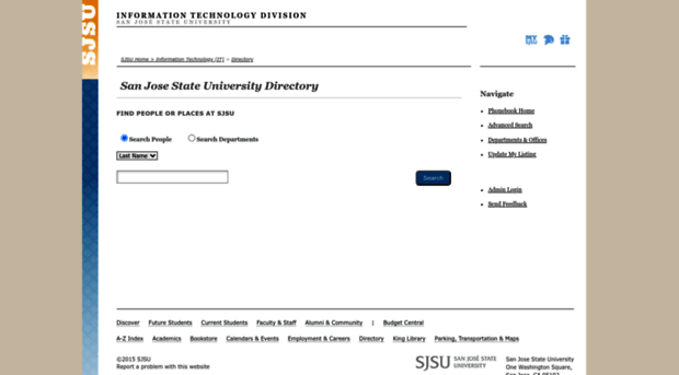 directory.sjsu.edu