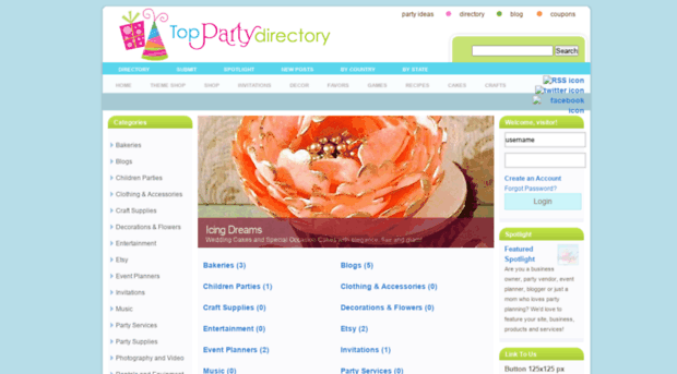 directory.toppartyideas.com