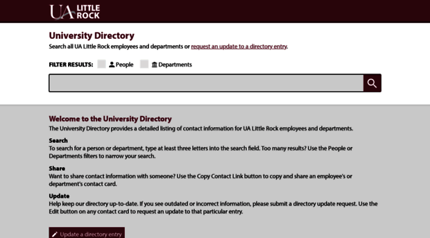 directory.ualr.edu