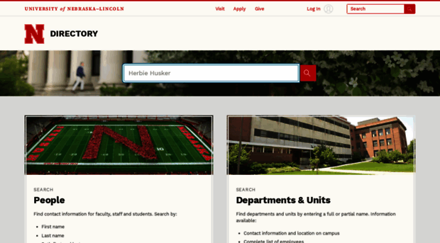 directory.unl.edu