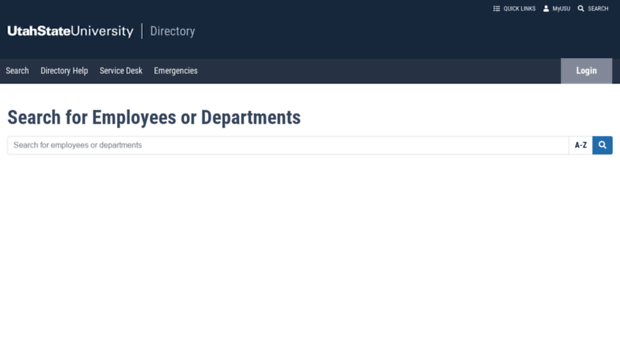 directory.usu.edu