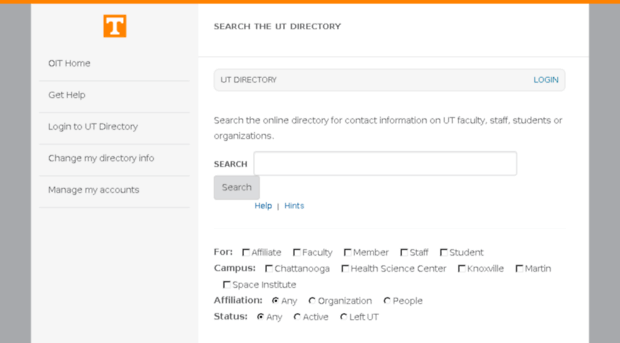 directory.utk.edu