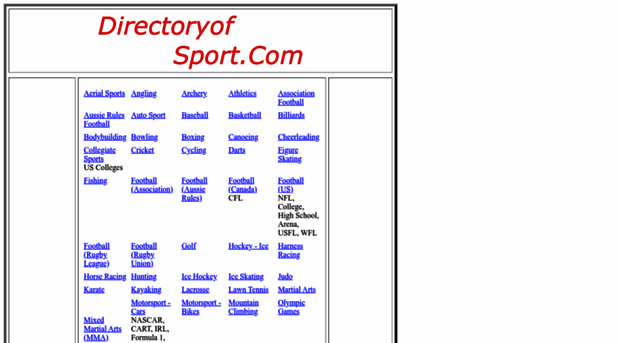 directoryofsport.com