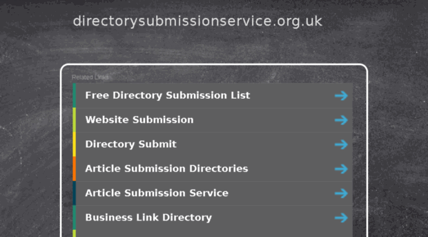 directorysubmissionservice.org.uk