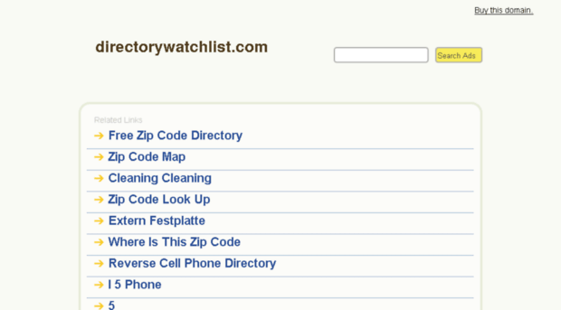directorywatchlist.com