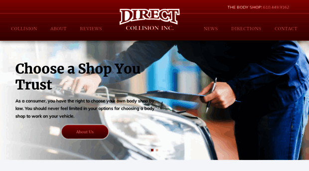 directpaintandcollision.com