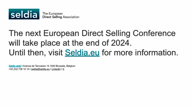 directsellingconference.eu