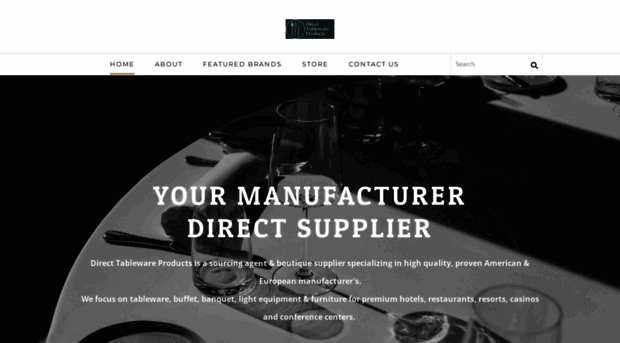 directtablewareproducts.com