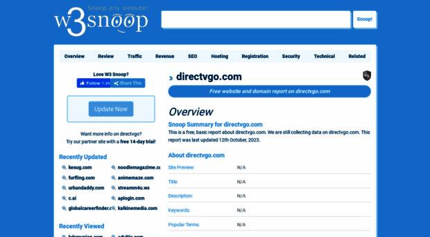 directvgo.com.w3snoop.com