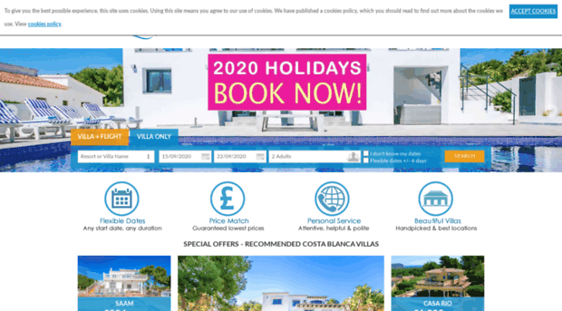 directvillaholidays.com