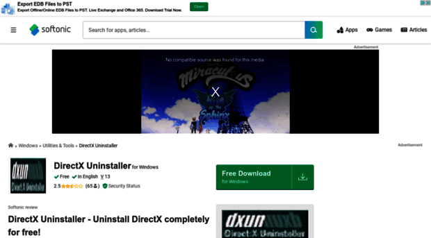 directx-uninstaller.en.softonic.com