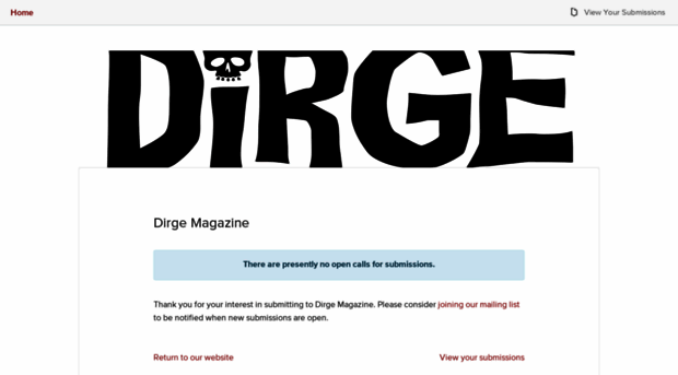 dirgemagazine.submittable.com