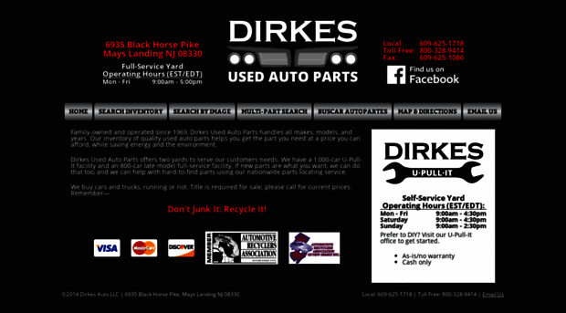 dirkesautoparts.com