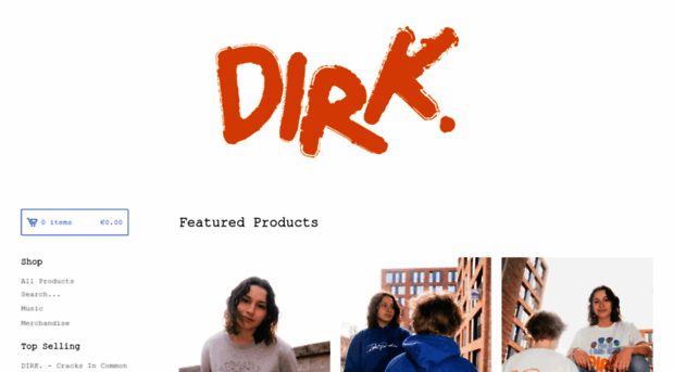 dirkofficialwebstore.bigcartel.com