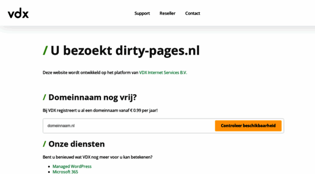 dirty-pages.nl