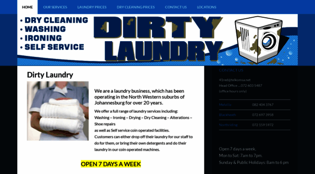 dirtylaundry.co.za