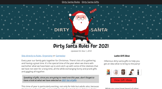 dirtysantarules.com