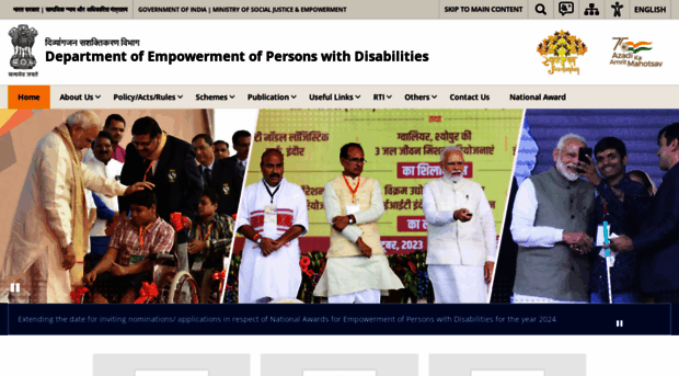 disabilityaffairs.gov.in