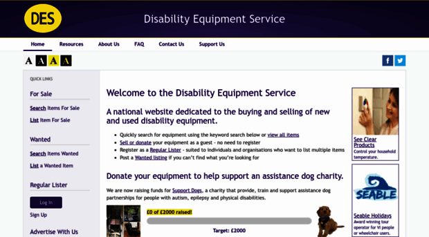 disabilityequipmentservice.co.uk