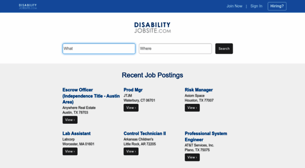 disabilityjobsite.com