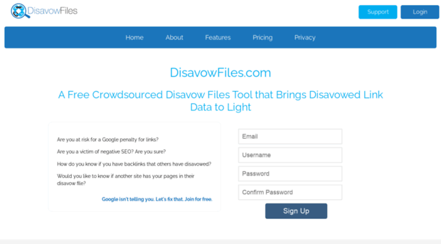 disavowfiles.com