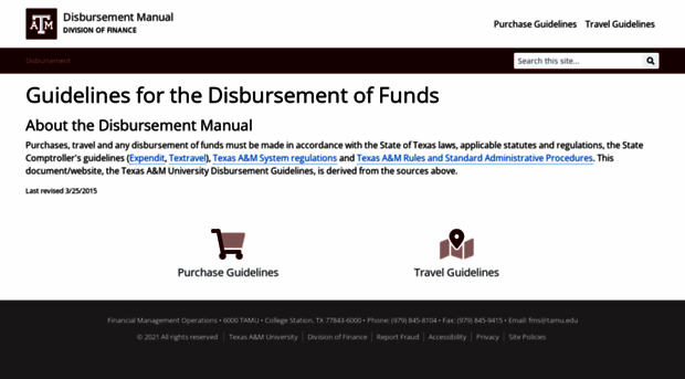 disbursement.tamu.edu