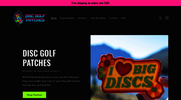 discgolfpatches.com